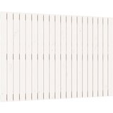 Maison Chic stensko posteljno vzglavje - vzglavna omarica - nočna omarica belo 127,5x3x90 cm trdna borovina, (21706624) | Shoptok.si