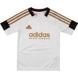 ADIDAS SPORTSWEAR Funkcionalna majica 'Tiro Nations' rjava / rdeča / črna / bela