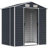  Vrtno spremište antracit 191 x 130 x 198 cm pocinčani čelik | Eponuda.com