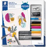  SET LINE ART&BOTANICAL PK10 DESIGN JOURNEY STAEDTLER 61 371-2 | Shoptok.si