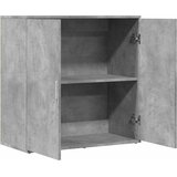 Komoda siva boja betona 79x38x80 cm od konstruiranog drva | shoptok.hr