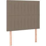 Maison Chic Posteljno vzglavje - Vzglavna omarica 2 kosa taupe 90x5x78/88 cm blago, (22078402) | Shoptok.si