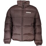 Napapijri BROWN MEN&#39;S JACKET | Shoptok.si
