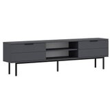 Hanah home TV komoda Paul, 180x50x29.6 cm, antracit | Eponuda.ba