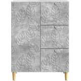  Kreveta Betonska siva 66 x 34,5 x 90 cm Konstruirano drvo | shoptok.hr