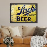 Wallity Uramljena slika Detroit Beer, 40x55 cm | Eponuda.ba