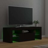 TV ormarić s LED svjetlima crni 120 x 35 x 40 cm | shoptok.hr