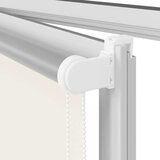 vidaXL rolo zatemnjena umazano bele 140x230 cm širina tkanine 136,6 cm | Shoptok.si