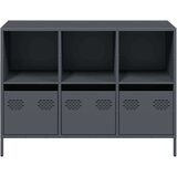 vidaXL Komoda antracit 101,5x39x73,5 cm od hladno valjanog čelika | shoptok.hr