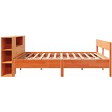  Krevet s regalom za knjige bez madraca 180x200 cm od borovine | shoptok.hr