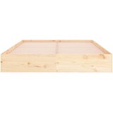  Okvir za krevet od masivnog drva 150 x 200 cm veliki bračni | Eponuda.com