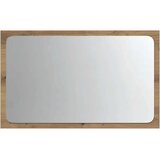 vidaXL kopalniška omarica z ogledalom z led artisan hrast 60x8,5x38 cm | Shoptok.si
