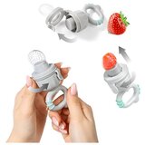 BabyOno Dino sisač za voće i povrće, siva | shoptok.hr