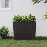 vidaXL Korito z odstranljivo notranjostjo rjavo 12 / 44 L PP ratan Cene