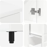  Toaletna jedinica Bijela 60 x 35 x 80 cm Konstruirano drvo | shoptok.hr