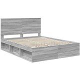  Konstrukcija postelje z vzglavjem Siva Sonoma 150 x 200 cm, (5000103300) | Shoptok.si