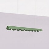 Thoro Žajbljevo zelena aluminijasta LED viseča svetilka BISCUIT &amp;ndash; Slike