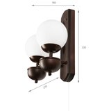  Brilagi - LED zidno svetlo COTTAGE 2xG9/40W/230V buk/bela | Eponuda.com