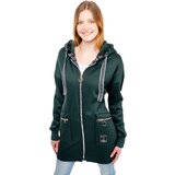 Glano Women's Stretched Sweatshirt - dark green Cijene