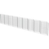  Gabionski zid od pocinčanog čelika 630 x 30 x 100 cm | shoptok.hr