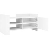 TV ormarić bijeli 80 x 35 x 40 cm od konstruiranog drva | shoptok.hr