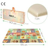 Nils Camp Igralna blazina za dojenčke ZOO 195 x 180 cm | Shoptok.si