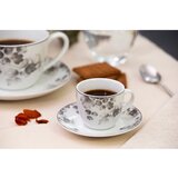 Villa Altachiara Beli/svetlo sivi desertni porcelanasti krožniki v kompletu 6 ks ø 19 cm Foliage gray – | Shoptok.si