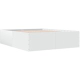  The Living Store Posteljni okvir bel 160x200 cm inženirski les - Posteljni Okvir, (21501051) | Shoptok.si
