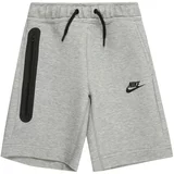 Nike Sportswear Hlače 'Tech Fleece' siva / črna