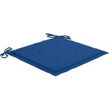  Jastuci za vrtne stolice 2 kom plavi 50 x 50 x 3 cm od tkanine | shoptok.hr