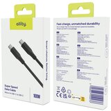 ALLITY kabel AUC-02 USB-C - USB-C 1,0 m 100W CRNI | shoptok.hr