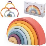 Viga polarb drvena dugina slagalica kreativne montessori kocke | shoptok.hr