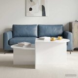  Kava Stol Bijela visokog sjaja 100 x 50 x 40 cm | shoptok.hr
