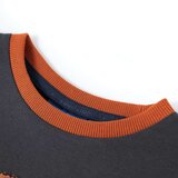  Dječja majica dugih rukava antracit 128 | shoptok.hr