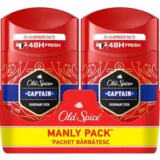 Old Spice captain dezodorans stik 2x50ml Cene