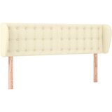  Uzglavlje s ušima krem 147x23x78/88 cm od umjetne kože | Eponuda.com