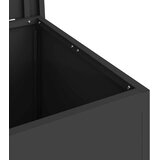  Vanjska kutija za spremanje Crna 55 x 50,5 x 50 cm Čelik | shoptok.hr