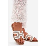 Boto Women's flat heeled sandals white Vereya | ePonuda.com