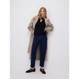 Reserved Mom fit traperice - mornarsko plava | shoptok.hr