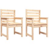 Maison Chic Vrtni Stoli - Stol za vrt 2 kosa 60x48x91 cm trdna borovina JS484, (21878005) Cene