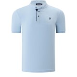 Dewberry T8560 T-SHIRT-STRAIGHT LIGHT BLUE | Shoptok.si