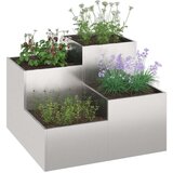  Vrtna sadilica 80x80x60 cm od nehrđajućeg čelika | shoptok.hr