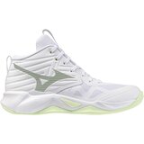 Mizuno patike Wave Momentum Pro Mid za žene, bele Cene