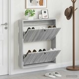  Ormar za cipele na zidu EDE 71 x 17 x 86 cm Konstruirano drvo - Siva Sonoma Cijene