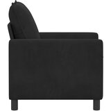 SOFA Crna 76 x 81 x 87,5 cm Baršun | shoptok.hr