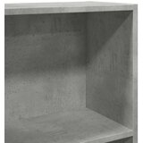 vidaXL Knjižna omara betonsko siva 60x24x109 cm inženirski les | Shoptok.si