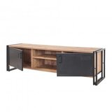 Hanah home Cosmo 25 Set namještaja za dnevni boravak, smeđe-crni | Eponuda.ba