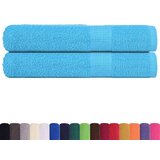 vidaXL Ručnici 2 kom tirkizni 100 x 200 cm 360 gsm od 100 % pamuka | shoptok.hr