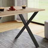 MID.YOU jedilna miza xona, hrast, črna | Shoptok.si