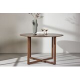 Venture Home Durango okrugli blagovaonski stol ⌀120 cm, boja oraha | shoptok.hr